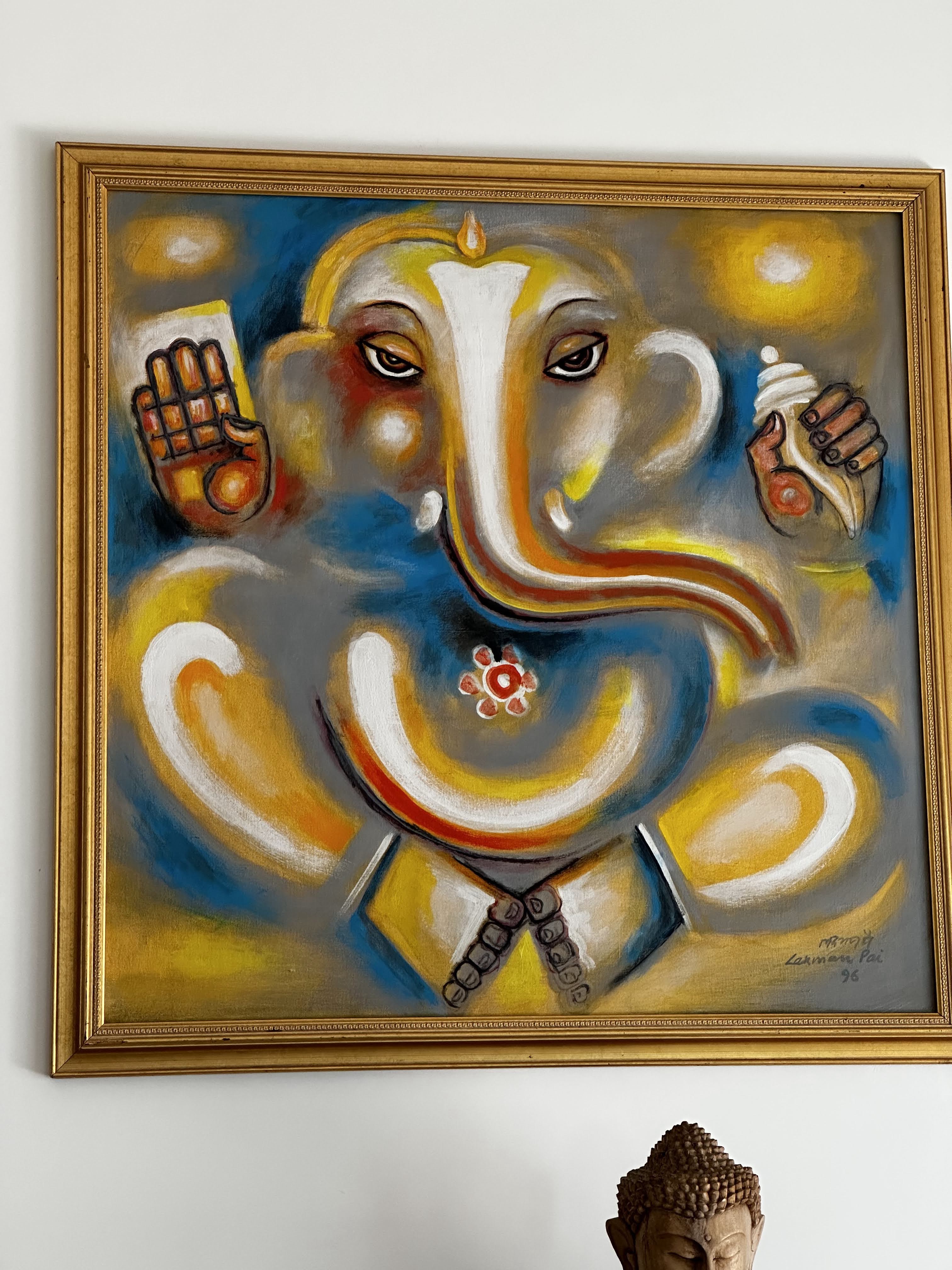 Ganesha — frontal portrait, 1996